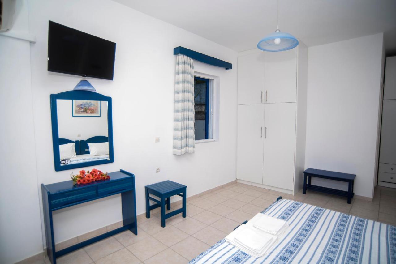 Nymphs Rooms & Apartments Nikiana Bagian luar foto